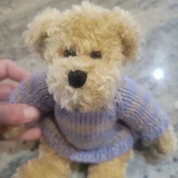 𝅺Boyd's Bears 8" Stuffed Animal Teddy Bear w Striped Sweater - Picture 9 of 9